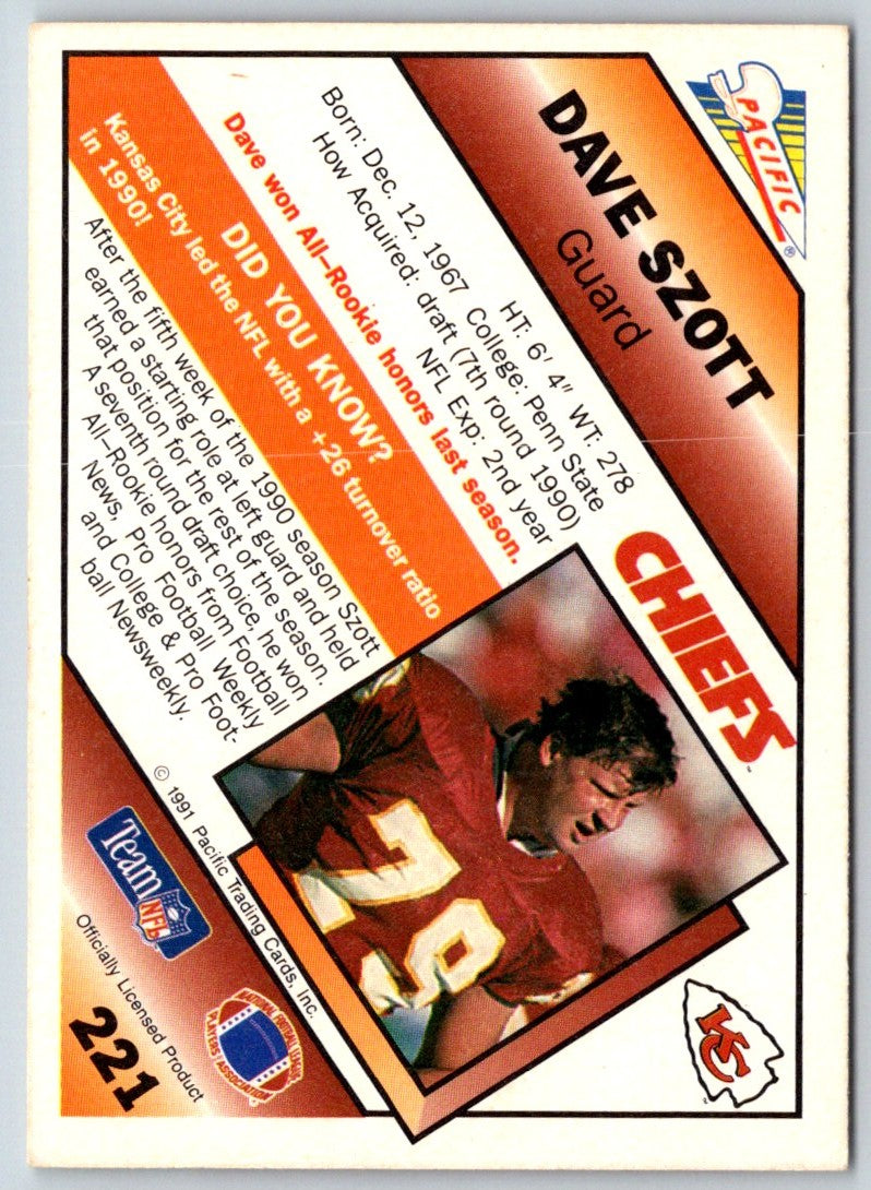 1991 Pacific Dave Szott