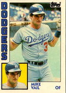 1984 Topps Traded Mike Vail