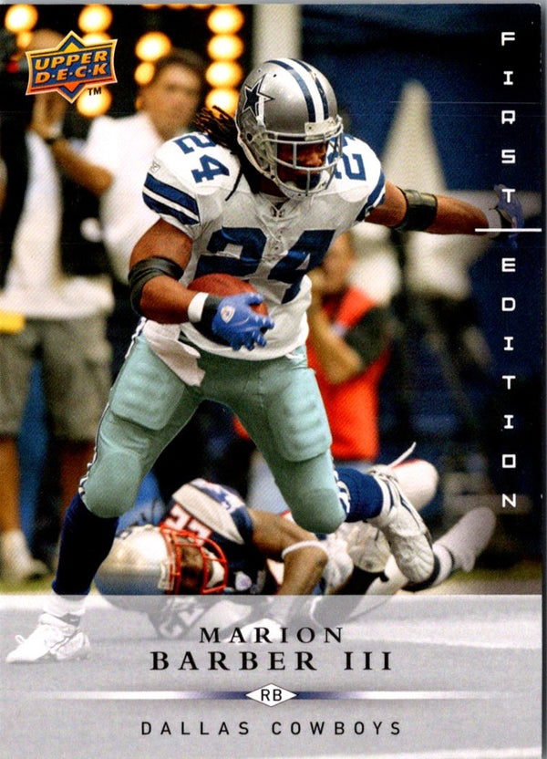 2008 Upper Deck First Edition Marion Barber #39