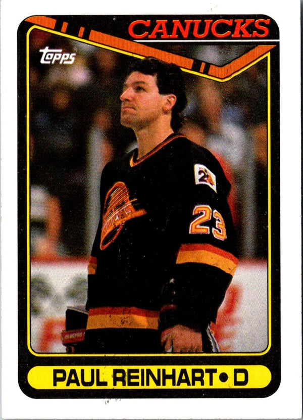 1990 Topps Paul Reinhart #293