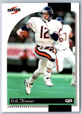1996 Score Erik Kramer #31