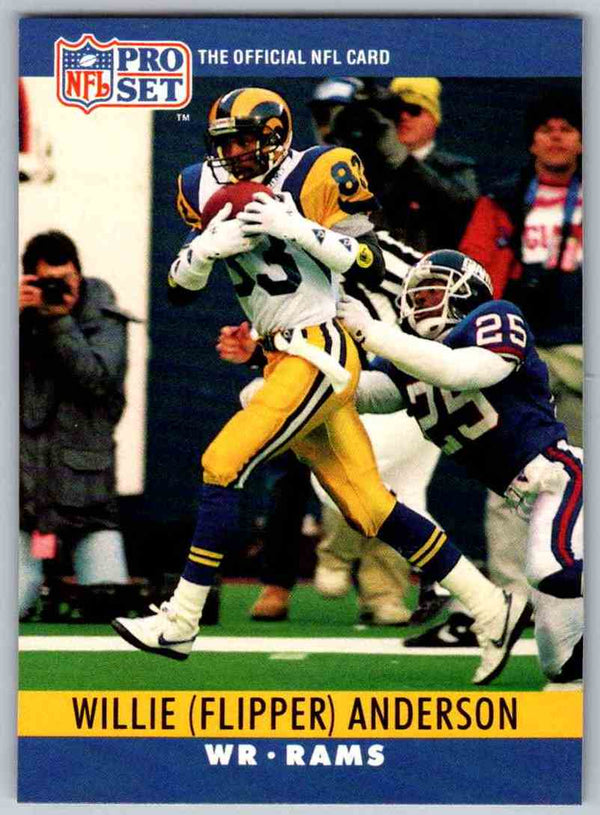 1990 Pro Set Willie (Flipper) Anderson #162