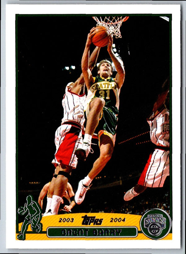 2003 Topps 1st Edition Brent Barry #160