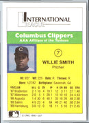 1990 CMC Columbus Clippers Willie Smith