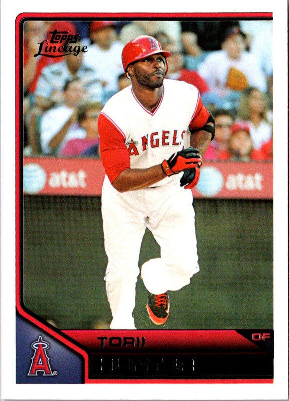 2011 Topps Lineage Torii Hunter #117