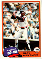 1981 Topps Gary Alexander #416