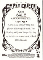 2015 Topps Gypsy Queen Chris Sale #29