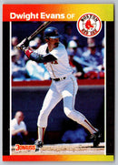 1989 Donruss Dwight Evans