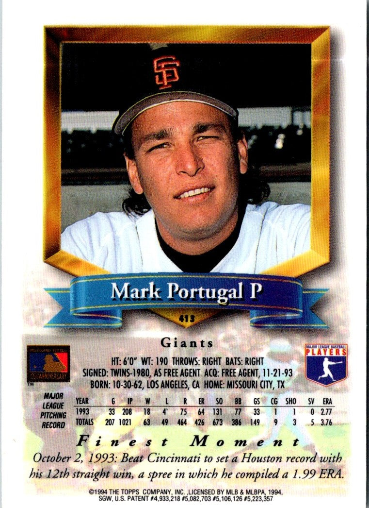 1994 Finest Mark Portugal