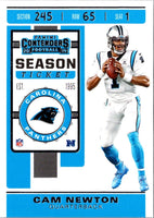 2011 Topps Gridiron Legends Cam Newton #75 Rookie