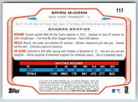 2014 Bowman Brian McCann #117