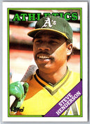 1988 Topps Steve Henderson