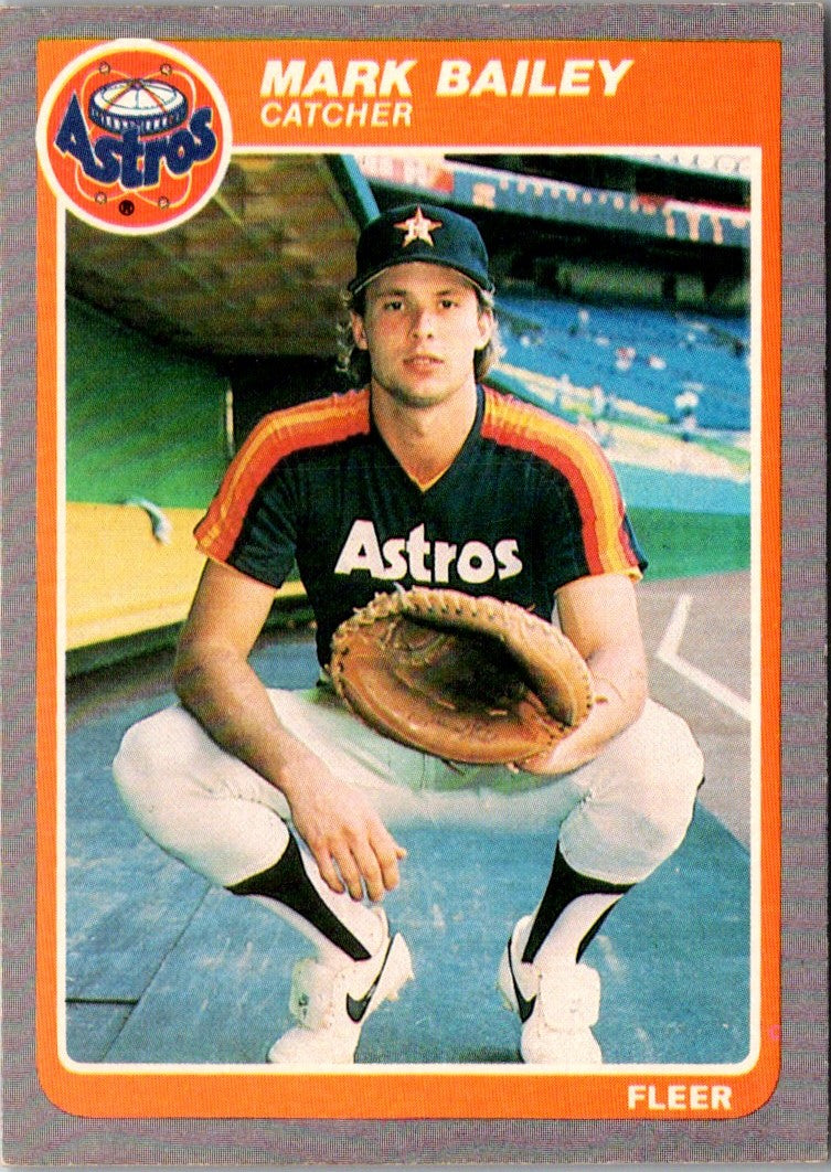 1985 Fleer Mark Bailey