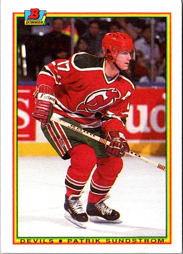 1990 Bowman Patrik Sundstrom #89