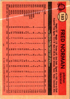 1981 O-Pee-Chee Fred Norman #183