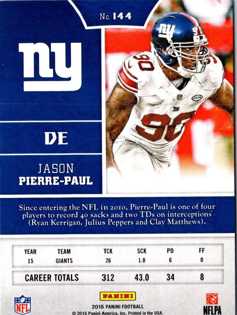 2016 Panini Jason Pierre-Paul