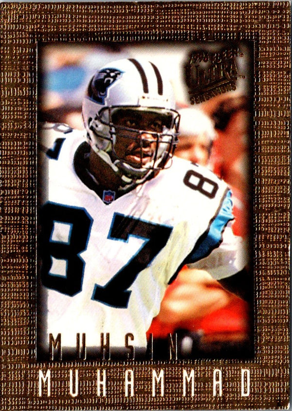 1996 Ultra Sensations Marble Gold Muhsin Muhammad #15 Rookie