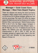 1989 T&M Senior League Sunshine Skippers (Dick Williams/Earl Weaver)