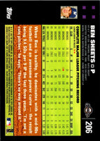 2007 Topps Ben Sheets #206