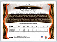 2013 Topps T.J. Ward #302