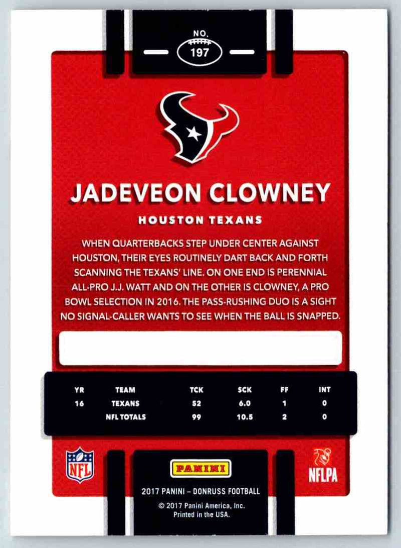 2016 Donruss Jadeveon Clowney