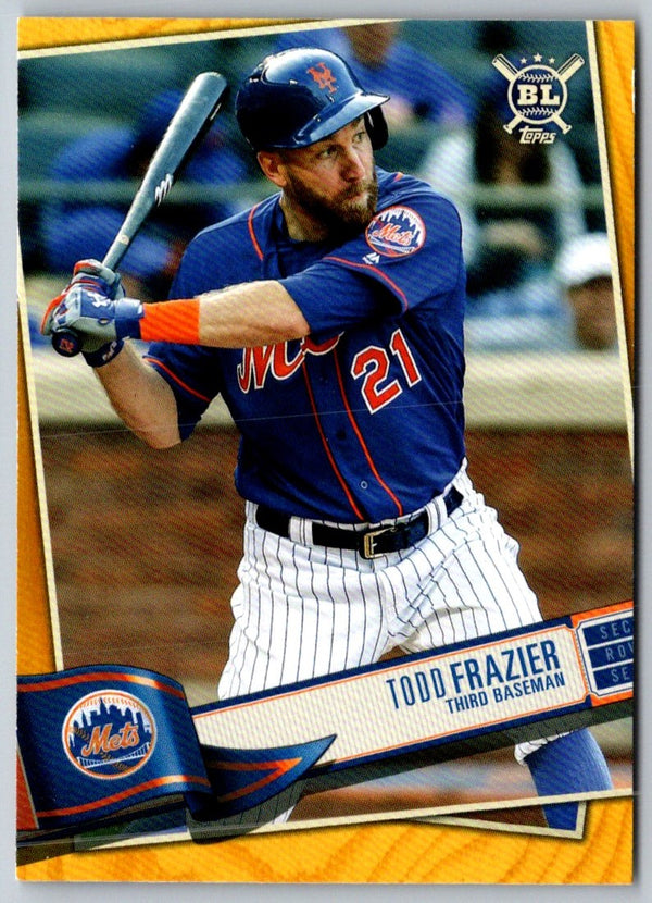 2019 Topps Big League Rainbow Foil Todd Frazier #16