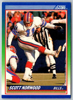 1990 Score Scott Norwood #63