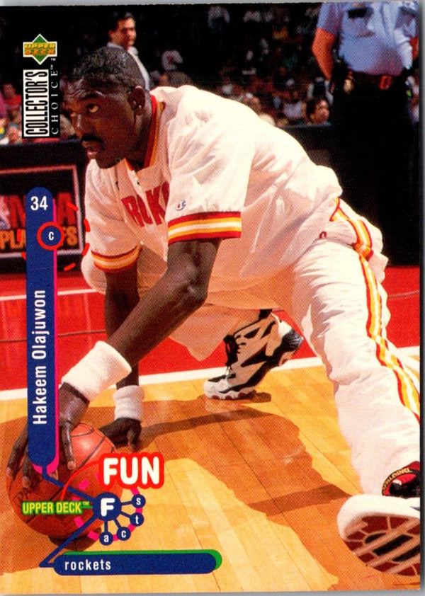 1995 Collector's Choice Hakeem Olajuwon #175