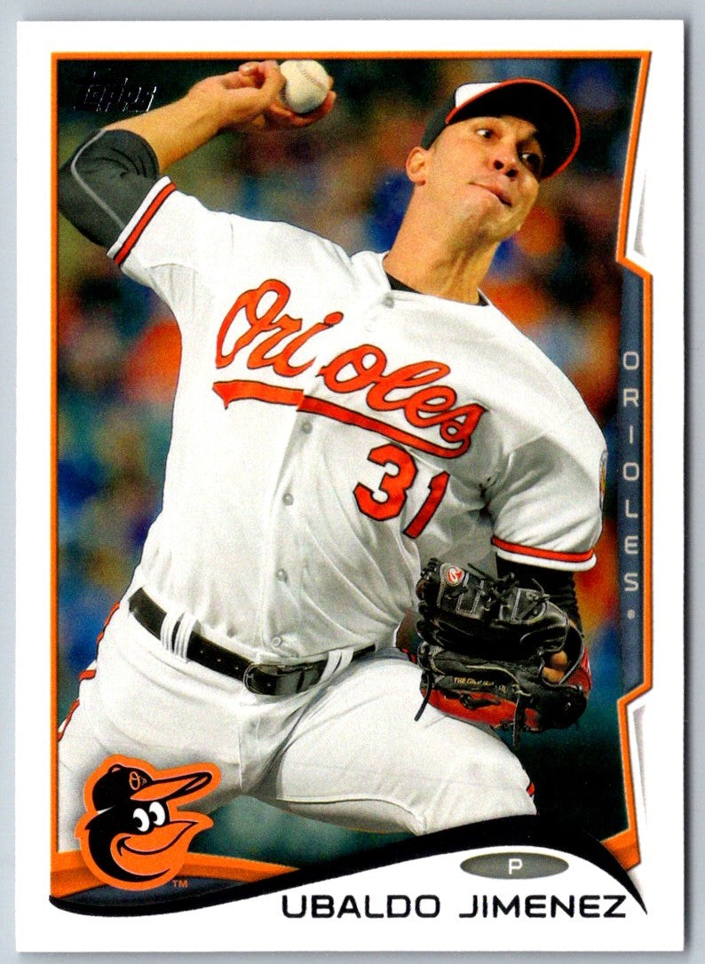 2014 Topps Update Ubaldo Jimenez