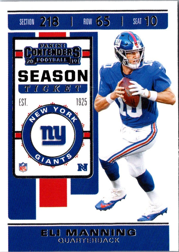 2019 Panini Eli Manning #51