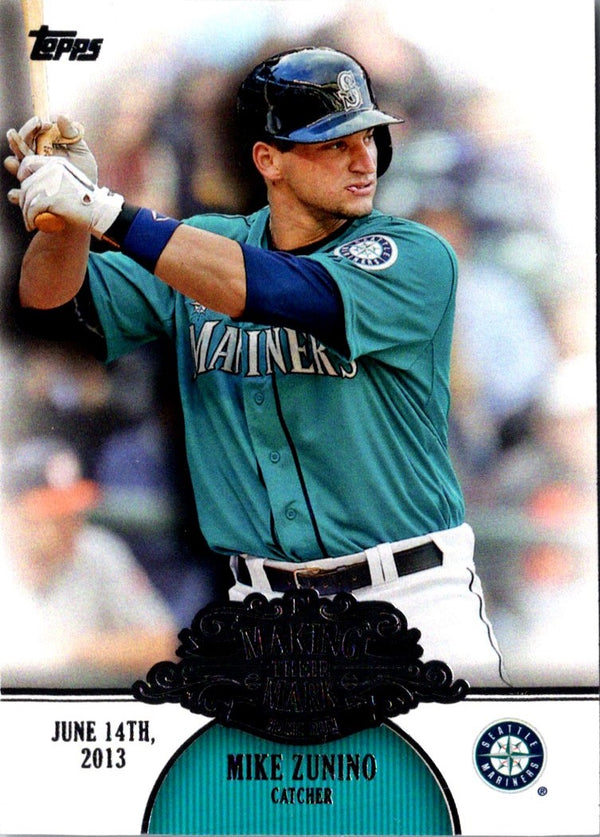 2013 Topps Update Making Their Mark Mike Zunino #MM-31