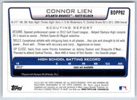 2012 Bowman Connor Lien #BDPP82