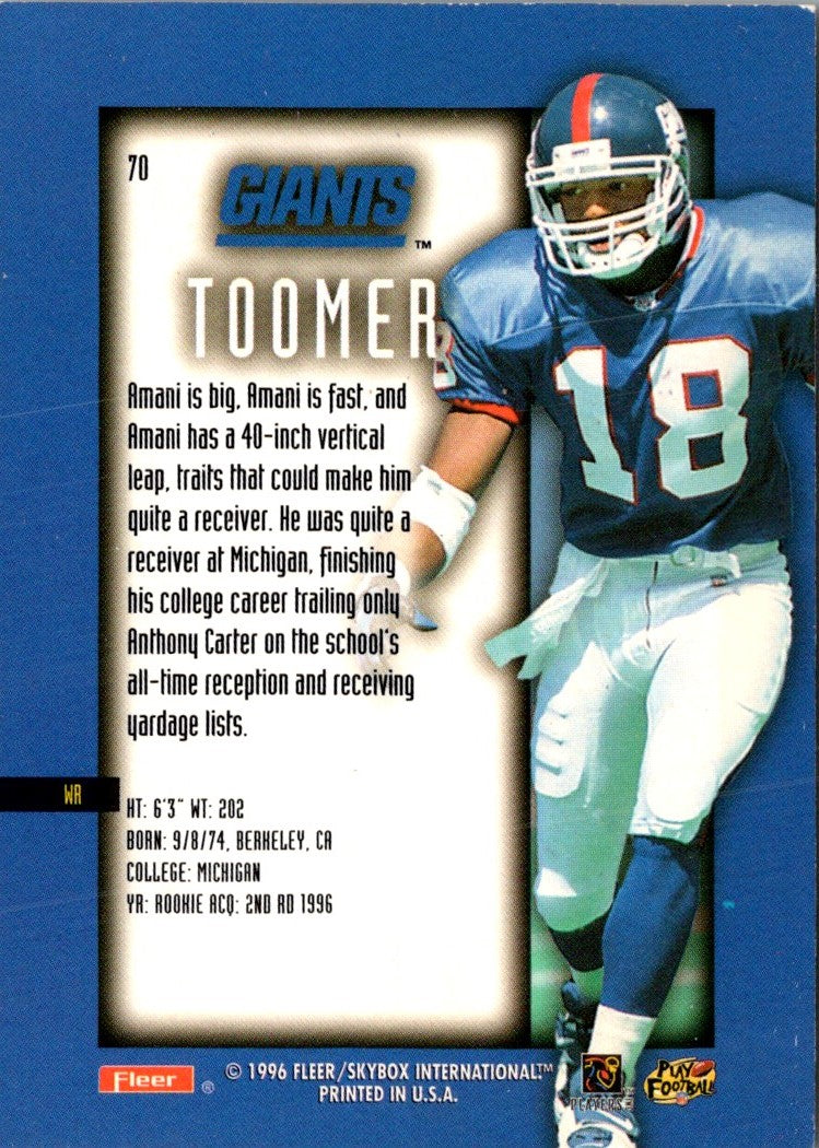 1996 Ultra Sensations Marble Gold Amani Toomer