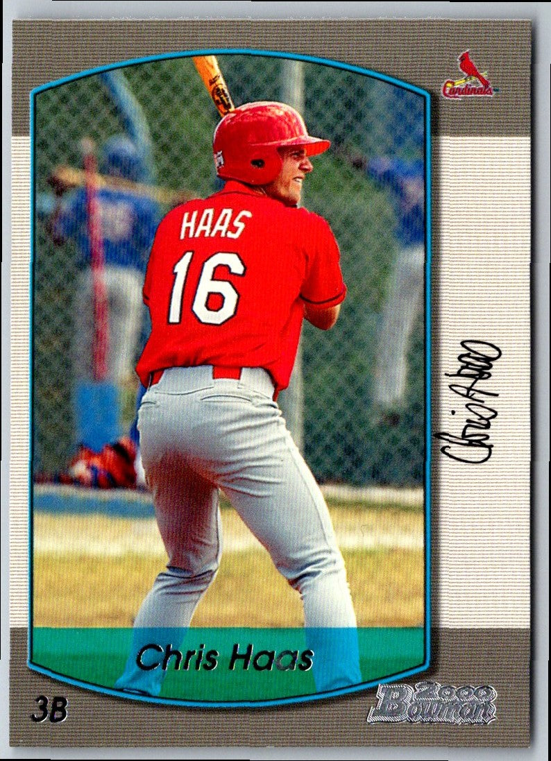 2000 Bowman Chris Haas