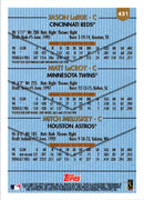 1999 Topps Jason LaRue/Matt LeCroy/Mitch Meluskey