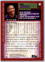 2000 Topps Tipoff Ervin Johnson #99