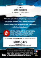 2011 Topps Town Josh Johnson #TT-24