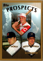 1999 Topps Jason LaRue/Matt LeCroy/Mitch Meluskey #431