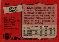 1987 Topps Kevin Mack #82