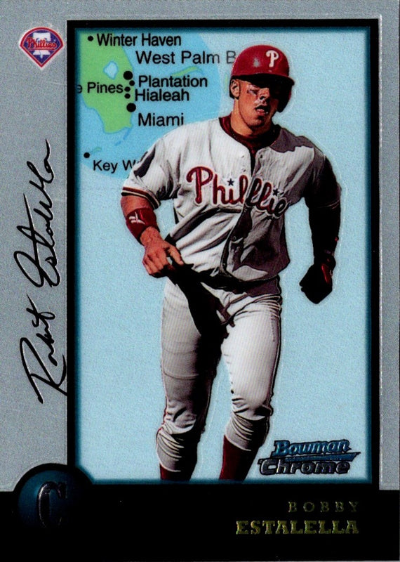 1998 Bowman Chrome International Bobby Estalella #88