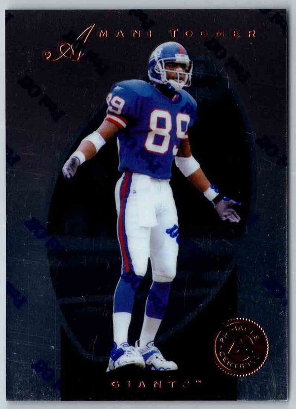 1997 Pinnacle Certified NFL Amani Toomer #67