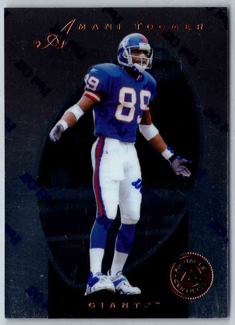 1997 Pinnacle Certified NFL Amani Toomer