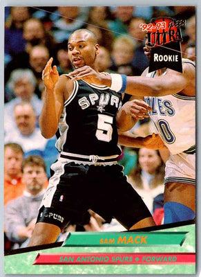 1992 Fleer Ultra Sam Mack #357