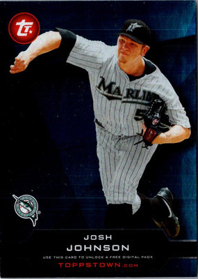 2011 Topps Town Josh Johnson #TT-24