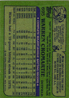 1982 Topps Warren Cromartie #61