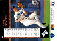 1993 Upper Deck Cory Snyder #218