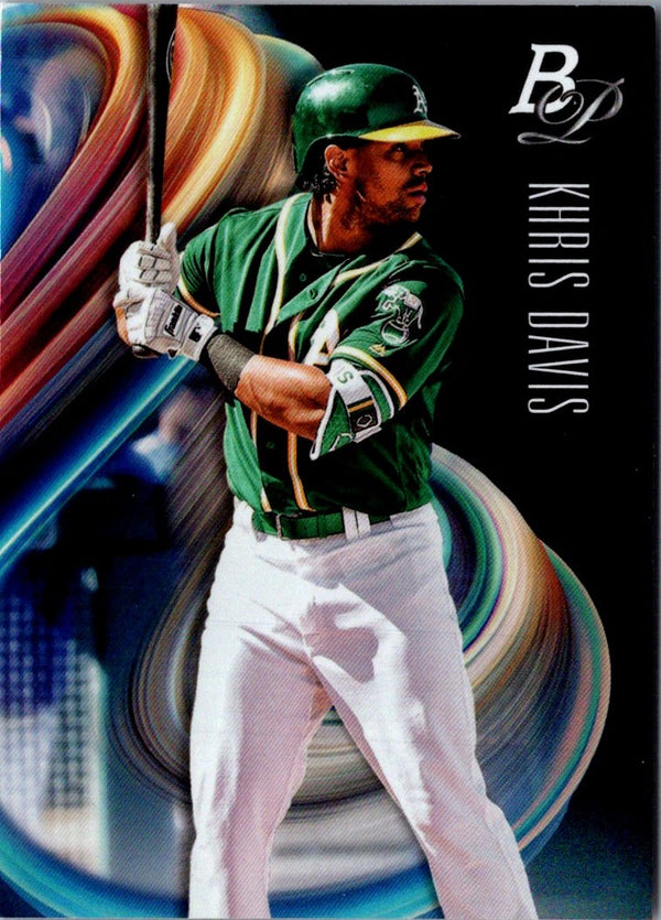 2018 Bowman Platinum Khris Davis #55