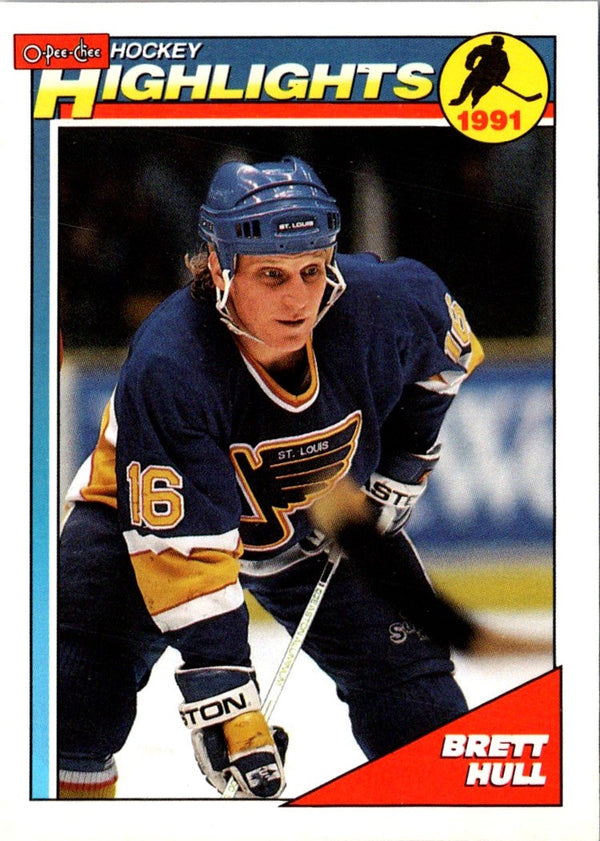 1991 O-Pee-Chee Brett Hull #403