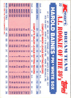 1989 Topps Kmart Dream Team Harold Baines #22