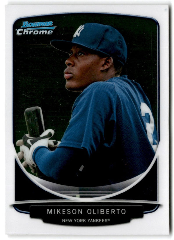 2013 Bowman Chrome Prospects Mikeson Oliberto #BCP94